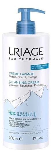 Uriage, Eau Thermale Cleansing Cream Kremowy Żel Oczyszczający, 500 ml Uriage