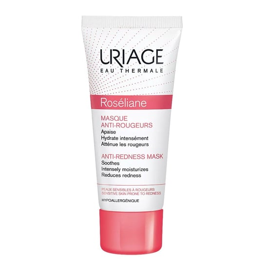 Uriage, Roseliane Anti-Redness Mask, Kojąca maseczka do skóry wrażliwej, 40 ml Uriage