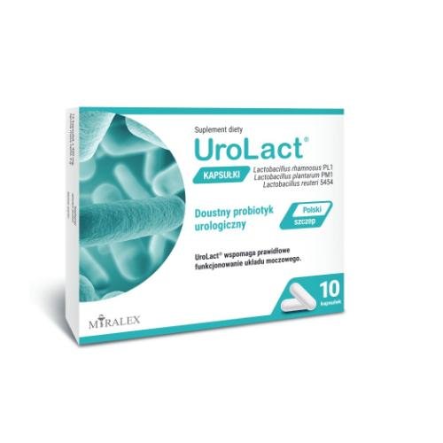 UroLact doustny Probiotyk Urologiczny 400mg, 10 kaps. Inna marka