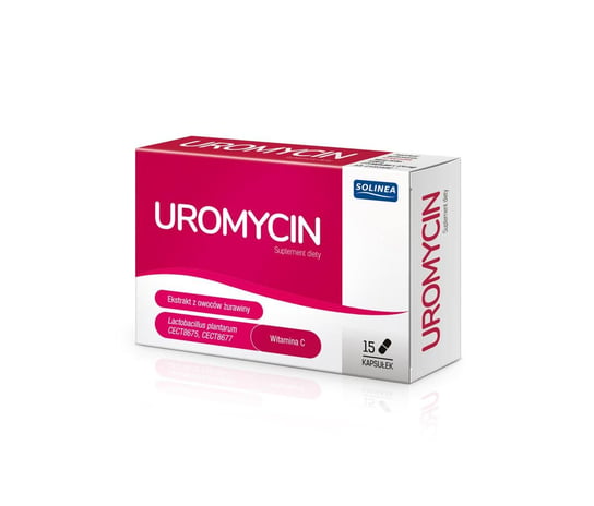Uromycin, suplement diety, 15 kapsułek SOLINEA