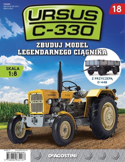 Ursus C-330 Zbuduj Model Legendarnego Ciągnika Nr 18 De Agostini Publishing Italia S.p.A.