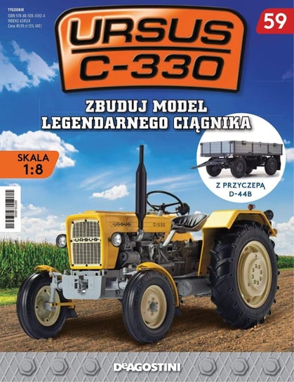 Ursus C-330 Zbuduj Model Legendarnego Ciągnika Nr 59 De Agostini Publishing Italia S.p.A.