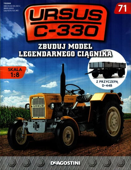 Ursus C-330 Zbuduj Model Legendarnego Ciągnika Nr 71 De Agostini Publishing Italia S.p.A.
