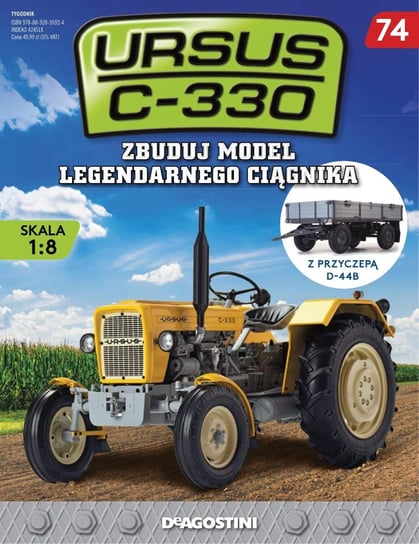 Ursus C-330 Zbuduj Model Legendarnego Ciągnika Nr 74 De Agostini Publishing Italia S.p.A.