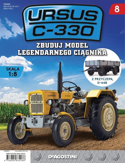 Ursus C-330 Zbuduj Model Legendarnego Ciągnika Nr 8 De Agostini Publishing S.p.A.