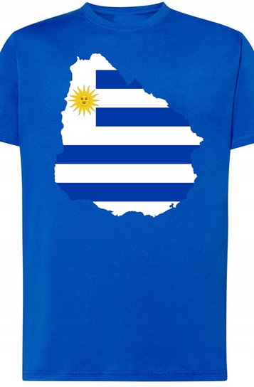 Urugwaj Męski Modny T-shirt Lato Nadruk Rozm.XS Inna marka