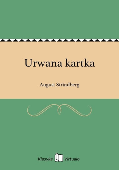 Urwana kartka August Strindberg