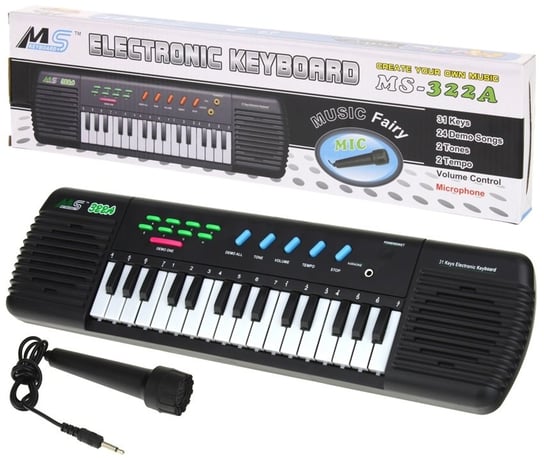 Urwiskowo, instrument muzyczny keyboard z mikrofonem Urwiskowo