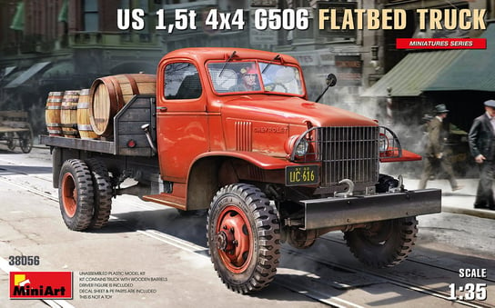 US 1,5t 4x4 G506 Flatbed Truck 1:35 MiniArt 38056 MiniArt