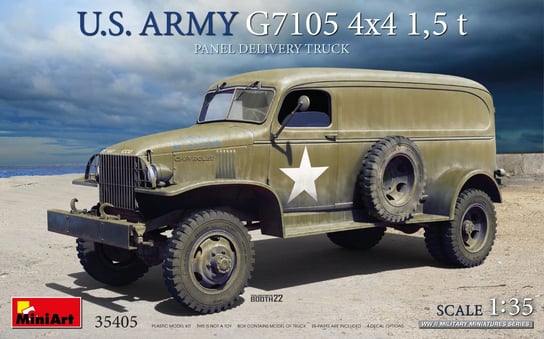 US Army G7105 4x4 1,5 t Panel Delivery Truck 1:35 MiniArt 35405 MiniArt