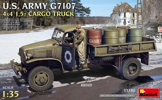 US Army G7107 4x4 1,5t Cargo Truck 1:35 MiniArt 35380 MiniArt