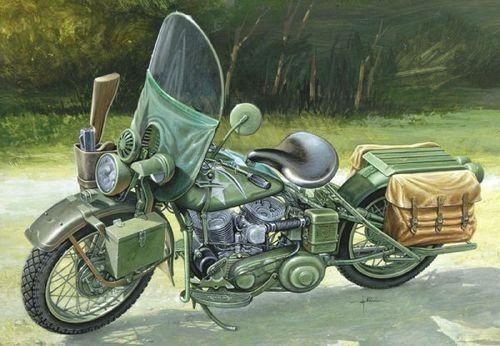 US Army WWII Motorcycle Italeri