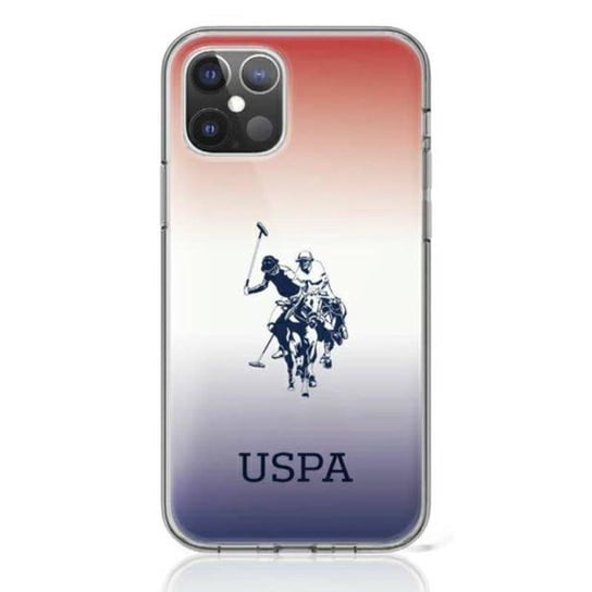 US Polo Assn Dh & Logo Gradient - Etui iPhone 12 / iPhone 12 Pro (gradient) U.S. Polo Assn.