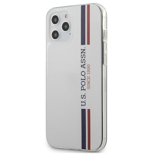 US Polo USHCP12LPCUSSWH iPhone 12 Pro Max 6,7" biały/white Tricolor Collection U.S. Polo Assn.