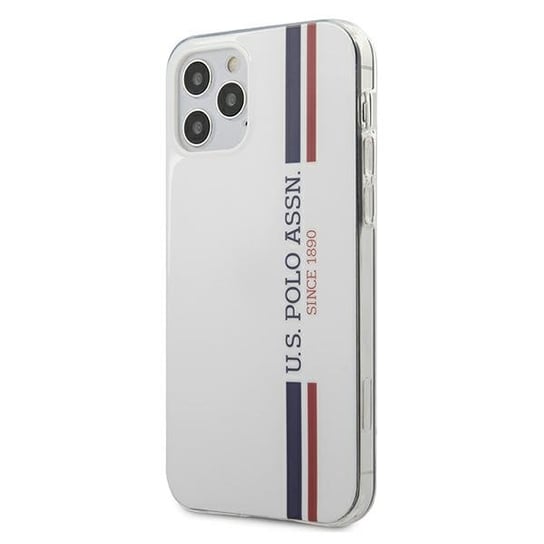 US Polo USHCP12MPCUSSWH iPhone 12/12 Pro 6,1" biały/white Tricolor Collection U.S. Polo Assn.