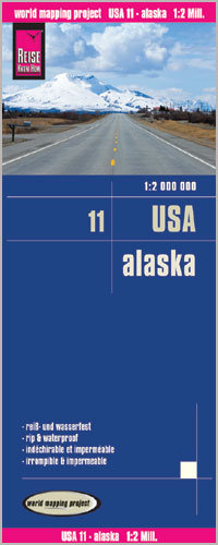 USA. Alaska. Mapa 1:2 000 000 Opracowanie zbiorowe