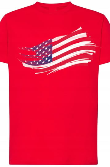USA Męski Modny T-Shirt Nadruk Flaga r.XL Inna marka