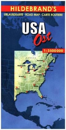 USA Ost 1 : 3 500 000 Seipp Michael, Karto + Grafik