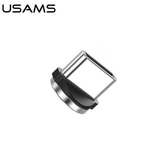 USAMS Adapter magnetyczny USB-C bulk srebrny/silver SJ159USBT (US-SJ159) USAMS