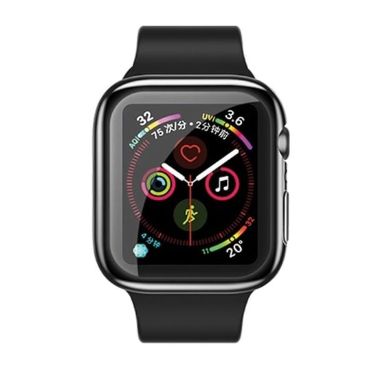 USAMS Etui ochronne Apple Watch 4/5/6/SE 40mm. transparent/przezroczysty IW485BH03 (US-BH485) USAMS