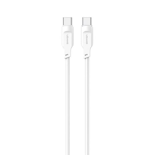USAMS Kabel USB-C na USB-C PD Fast Charging 1,2m 100W Lithe Series biały/white SJ567USB02 (US-SJ567) USAMS