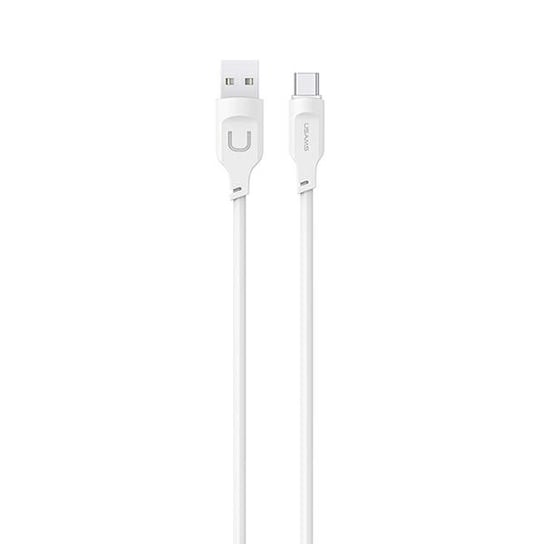 USAMS Kabel USB-C PD Fast Charging 1,2m 6A Lithe Series biały/white SJ568USB02(US-SJ568) USAMS