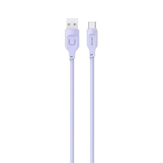 USAMS Kabel USB-C PD Fast Charging 1,2m 6A Lithe Series purpurowy/purple SJ568USB03 (US-SJ568) USAMS