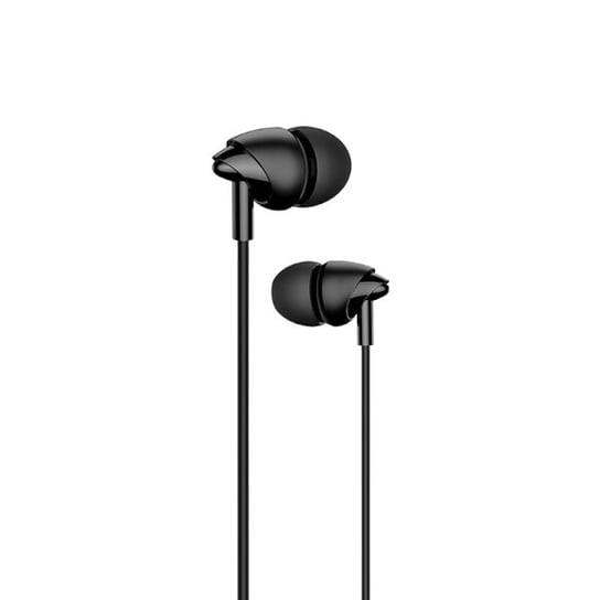 USAMS Słuchawki stereo EP-39 3,5 mm czarny/black HSEP3901 USAMS