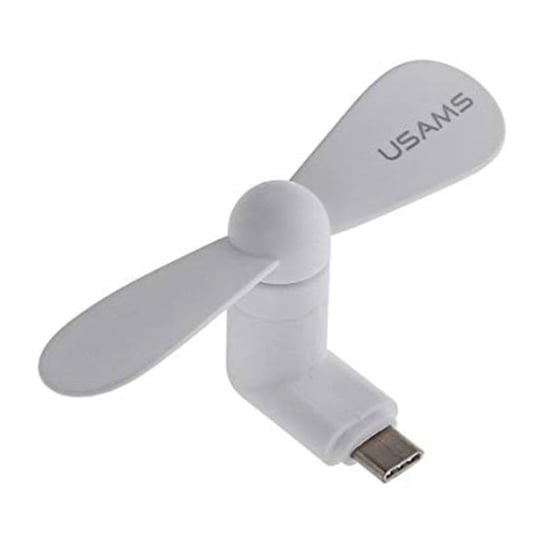 USAMS Wiatraczek USB-C biały/white TCMF02 (US-ZB010) USAMS