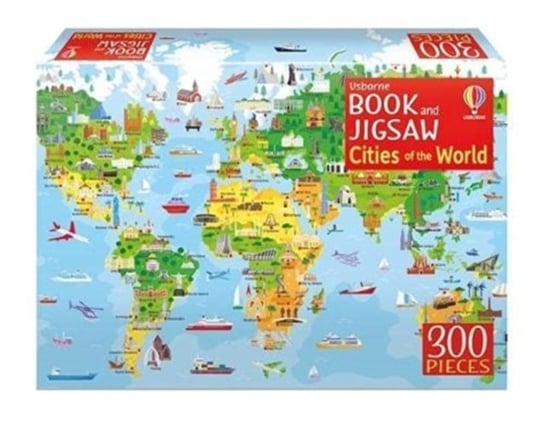 Usborne Book and Jigsaw Cities of the World Smith Sam, Robson Kirsteen