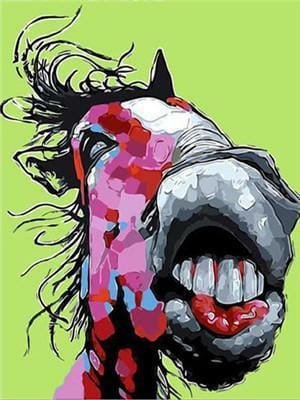 Uśmiech konia - Malowanie po numerach 50x40 cm ArtOnly