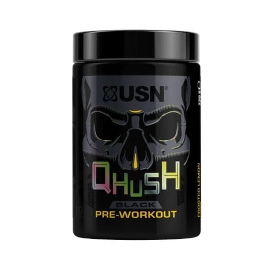USN Qhush Black Pre-workout 220g Lemon USN