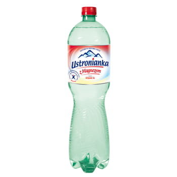 Ustronianka z magnezem gazowana 1,5l Ustronianka