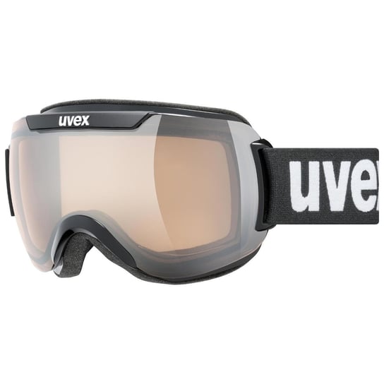 Uvex, Gogle Downhill 2000 V, Black - Mirror Silver/Variomatic Clear, S1-S3 UVEX