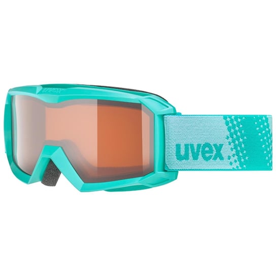 Uvex, Gogle Flizz LG Lasergold Clear, niebieskie UVEX
