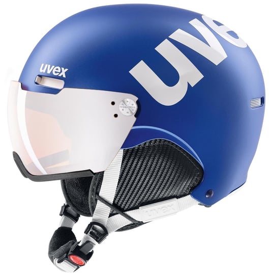 Uvex, Kask z wizjerem, Visor 500 , niebieski, rozmiar XL UVEX