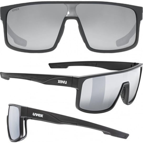 Uvex, Okulary  LGL 51 czarne/mir. szare UVEX
