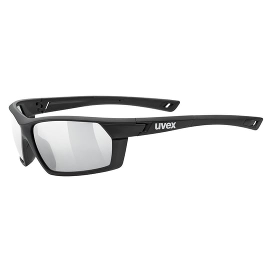 UVEX, Okulary, Sportstyle 225, Black Mat - Litemirror Silver (S3) UVEX