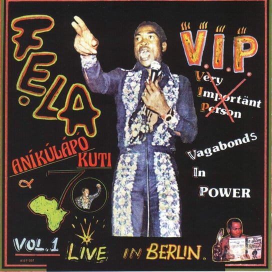 V.I.P., płyta winylowa Fela Kuti