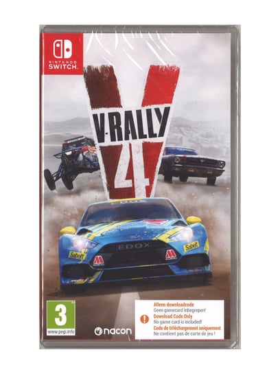 V-Rally 4 - Kod w pudełku, Nintendo Switch Nacon