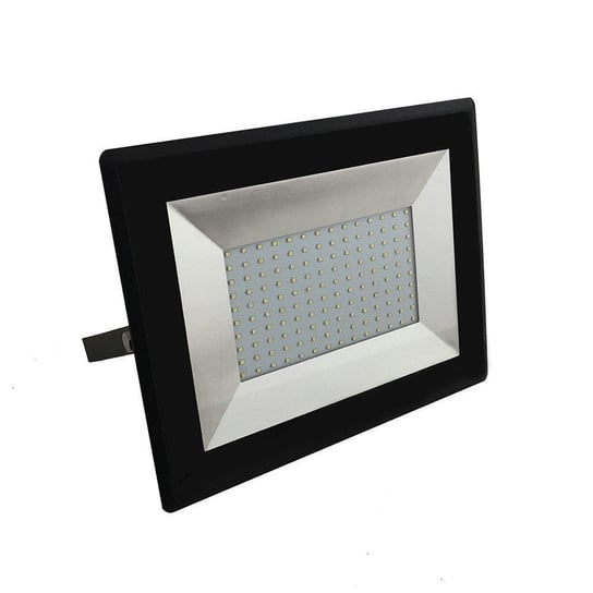 V-TAC, Naświetlacz halogen LED, 100W SMD E-Series Czarny VT-40101 zimny, 8500lm V-TAC
