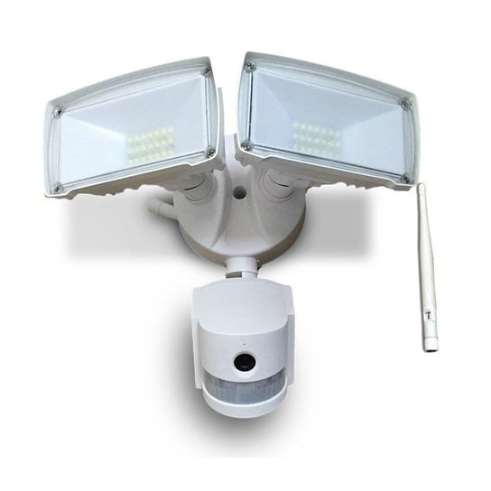 V-TAC, Naświetlacz halogen LED z Kamerą WiFi 18W, Czujnik Ruchu Biały, VT-4818 zimny, 600lm V-TAC
