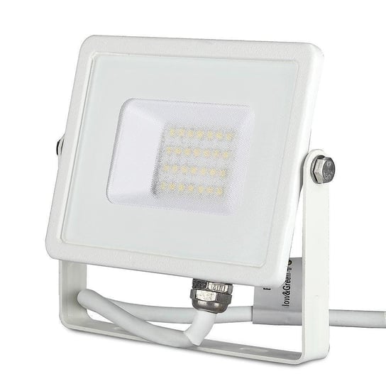 V-TAC, Samsung, Naświetlacz halogen LED, 20W, Biały VT-20 zimny, 1600lm V-TAC