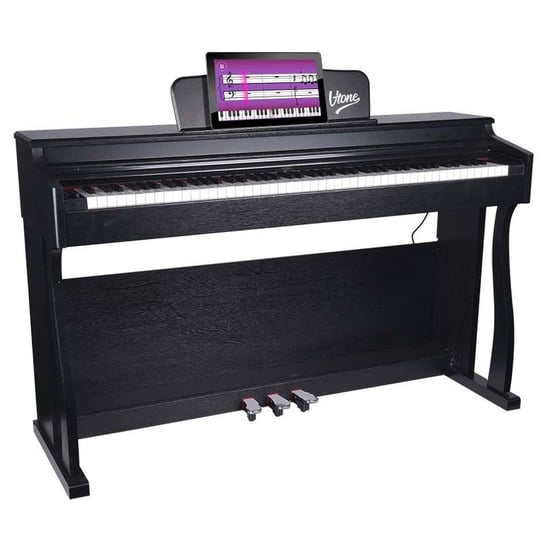 V-TONE BL-8808 BK pianino cyfrowe do nauki USB MIDI czarne V-Tone