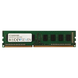 V7 V7106002GBD V7 2GB DDR3 PC3-10600 — 1333 MHz 1,5 V Moduł pamięci DIMM do komputerów stacjonarnych — V7106002GBD V7