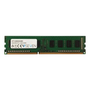 V7 V7128004GBD V7 4GB DDR3 PC3-12800 — 1600 MHz DIMM 1,5 V Moduł pamięci do komputerów stacjonarnych — V7128004GBD V7