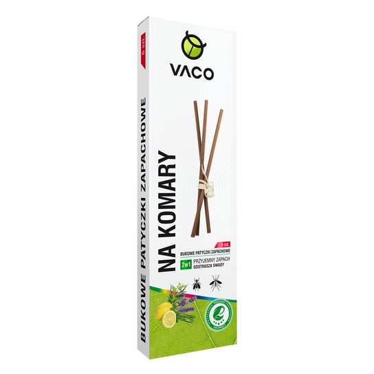 VACO ECO Wkład - Patyczki odstraszające komary i meszki (Citronella) DUOPACK 6 szt. VACO Retail