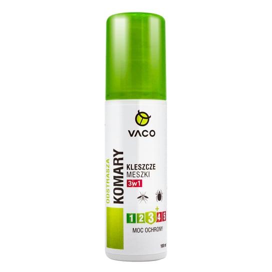VACO Płyn na komary, kleszcze i meszki (pump spray) 100 ml Vaco