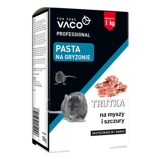 VACO PROFESSIONAL Pasta na myszy i szczury (kartonik) - 1 kg VACO Retail