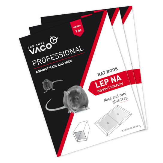 VACO PROFESSIONAL RatBook - Lep na myszy i szczury - 1 szt. VACO Retail